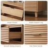 6 Drawer Dresser, 47.2" W Double Dresser, Wood Dresser For Bedroom, Chest Of Drawers Of Storage - 4 of 4