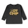 The Juniper Shop SmileyWorld Bee the Change Youth Long Sleeve Tee - 2 of 4