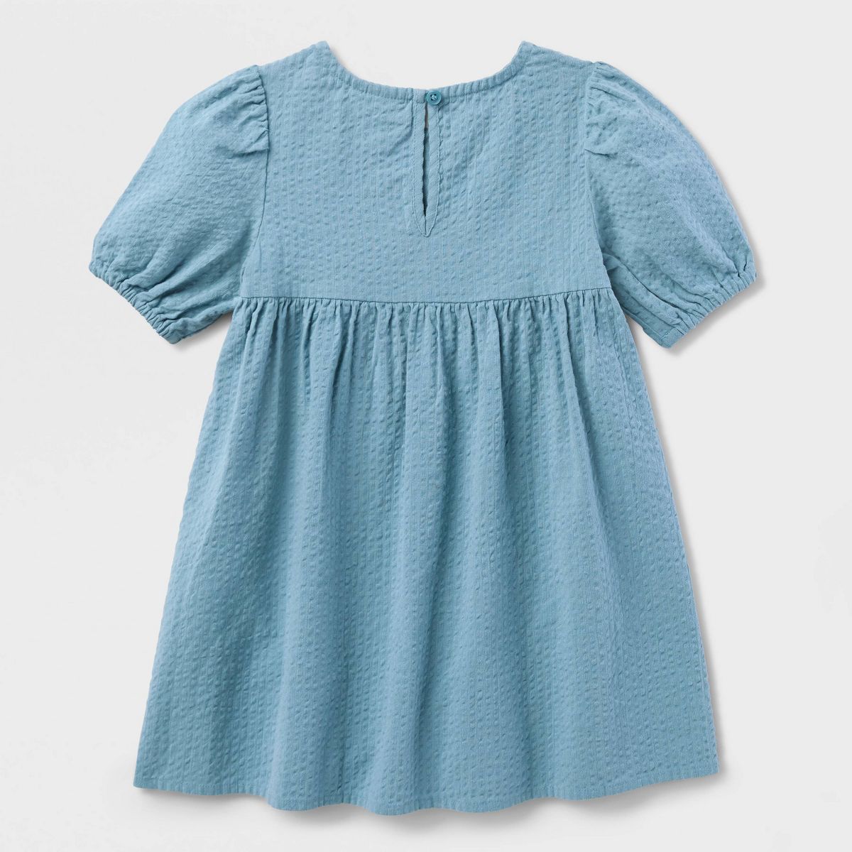 Baby & Toddler Girls' Floral Cording Short Sleeve Dress - Cat & Jack™ - thumbnail 3