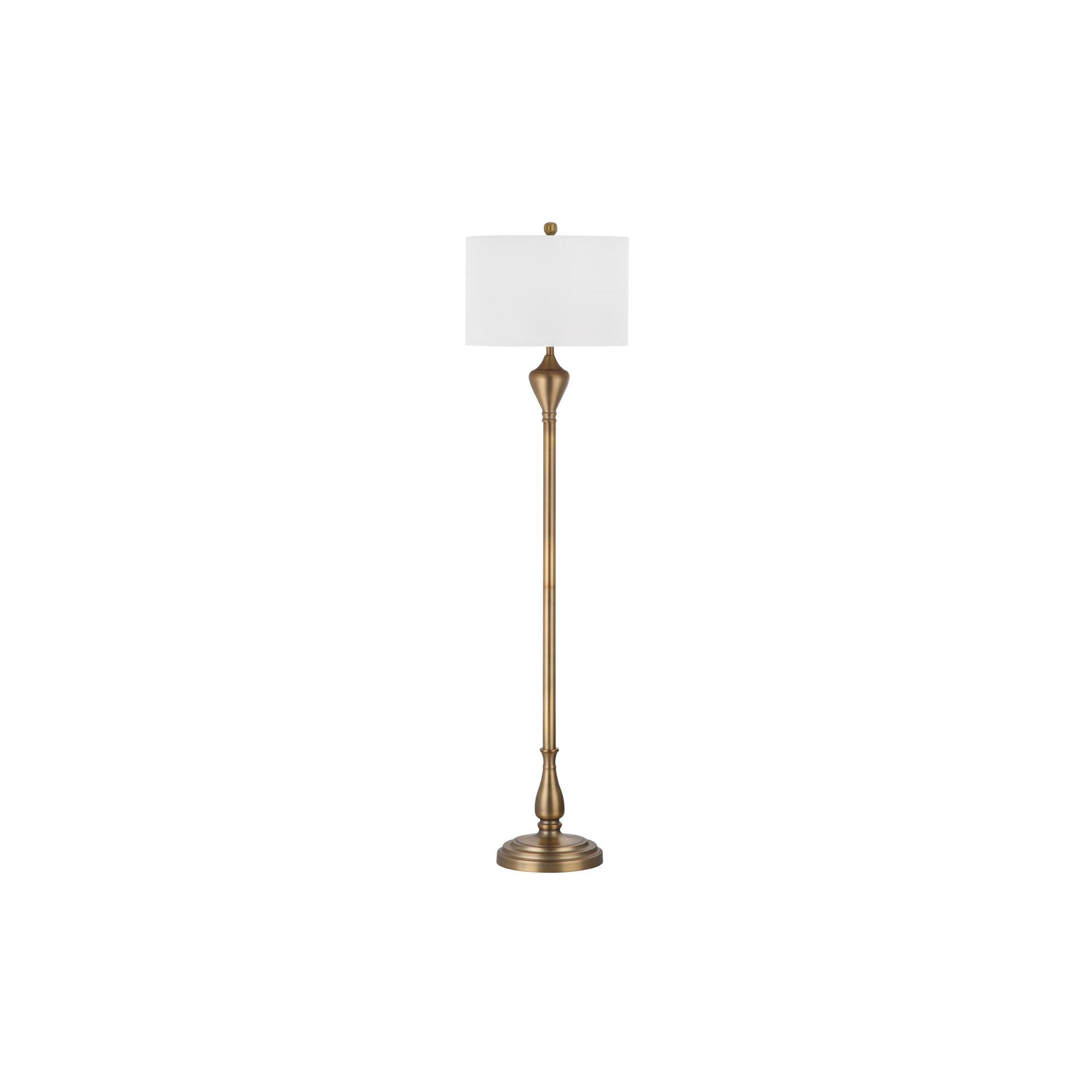 Xenia Floor Lamp - LIT4333 - Brown - Safavieh