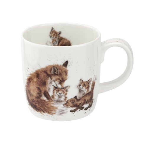 Royal Worcester Wrendale Designs 14 Ounce Mug - Grow Your Own (Hare) 