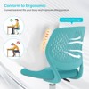 Infans Kids Desk Chair Ergonomic Swivel Children Mesh Study Height Adjustable Turquoise - 4 of 4