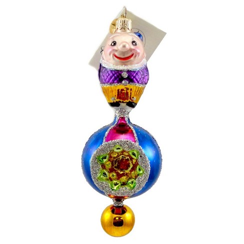 Christopher Radko Smiley Smith Ornament Clown Humpty Dumpty Target