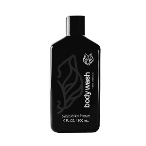 Black Wolf Charcoal Body Wash - Salicylic Acid Acne Treatment - 1 of 4