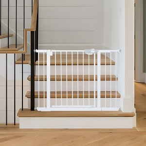 29.9" High Dog Gate Extension Pet Gates Extra Long Accessories, Pressure Mounted, for Stairs Doorways Living Room 20cm - 1 of 4