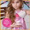 Pretty Me Ceramic Tea Party Set for Kids - 9-Piece, Pastel Colors - 3 of 4