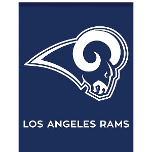 Briarwood Lane Los Angeles Rams House Flag NFL Licensed 28" x 40" - 1 of 4