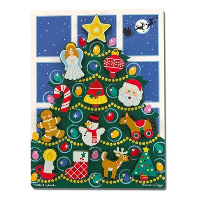 Melissa & Doug Holiday Tree Chunky Puzzle