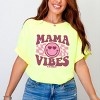 Simply Sage Market S.W.Smiley Checkered Mama Vibes Retro Garment Dyed Tee - 2 of 4