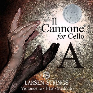 Larsen Strings Il Cannone Direct and Focused Cello A String 4/4 Multi Alloy, Ball End - 1 of 1
