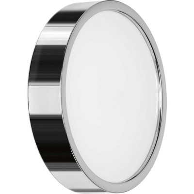 Brushed Nickel 13" LED Flush Mount with Acrylic Shade