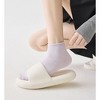 Anna-Kaci 4 Pairs Women's Ultra-Thin Ribbed Ankle Socks Soft Stretch Breathable Design in Multiple Color Combinations - 4 of 4