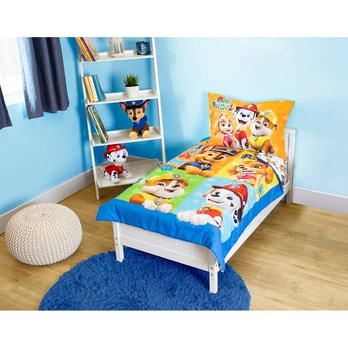 Toddler Paw Patrol Reversible Bedding Set : Target