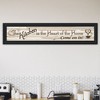 "Kitchen Is The Heart of The Home" by Millwork Engineering, Ready to Hang Framed Print, Black Frame - 3 of 4