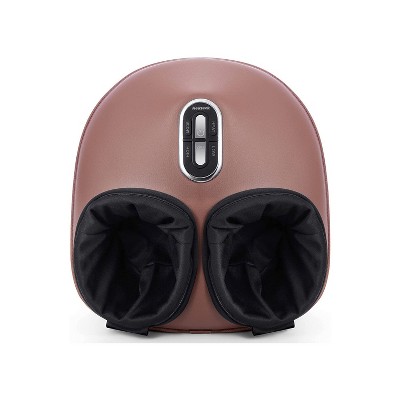 Nekteck Shiatsu Foot Massager with Soothing Heat & Deep Kneading (Brown)