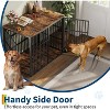 Acekool 47" XXL Dog Crate Furniture, 3 Lockable Doors, Heavy Duty Indoor Pet House Side Table for Medium & Large Dogs - 3 of 4