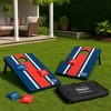 Bolaball Cornhole Board Set with 8 Toss Bags, 2 x 3 feet, Portable Wooden Corn Hole Board Games, Indoor Outdoor Games for Family and Friends - 4 of 4