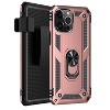 SaharaCase Kickstand with Belt Clip Case for Apple iPhone 13 Pro Max Rose Gold (CP00160) - 2 of 4