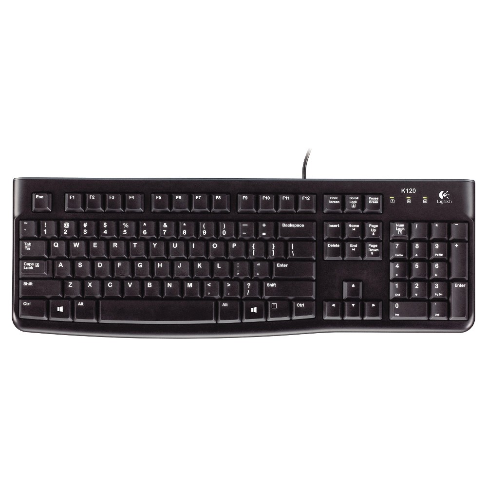 Logitech K120 Plug and Play USB Keyboard 