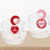 Big Dot of Happiness Conversation Hearts - Valentine’s Day Party Paper Beverage Markers for Glasses - Drink Tags - Set of 24 - 3 of 4