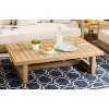 Montford Coffee Table - Natural Teak - Safavieh - image 2 of 4