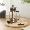 Mr. Coffee Daily Brew French Press, 30 oz Borosilicate Glass & Metal Frame and Plunger, Includes Coffee Scoop - 3 of 4