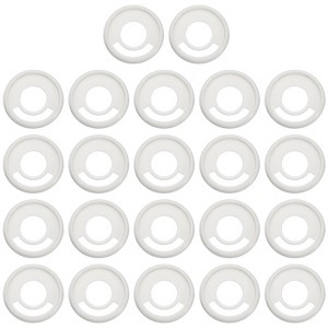Unique Bargains Plastic DIY Notebook Planner Round Book Binding Discs 22 Pcs - 1 of 4