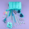 Style Lab Expandable Quilted Puffer Pouch - 3 of 4