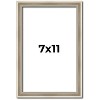 PosterPalooza | Photo Size Classic Modern Silver Frame - UV Acrylic, Foam Board Backing, Hanging Hardware - 2 of 4