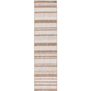Beach House BHS410 Power Loomed Stain Resistant Non-Shedding Indoor/Outdoor Rugs - Safavieh - 1 of 4