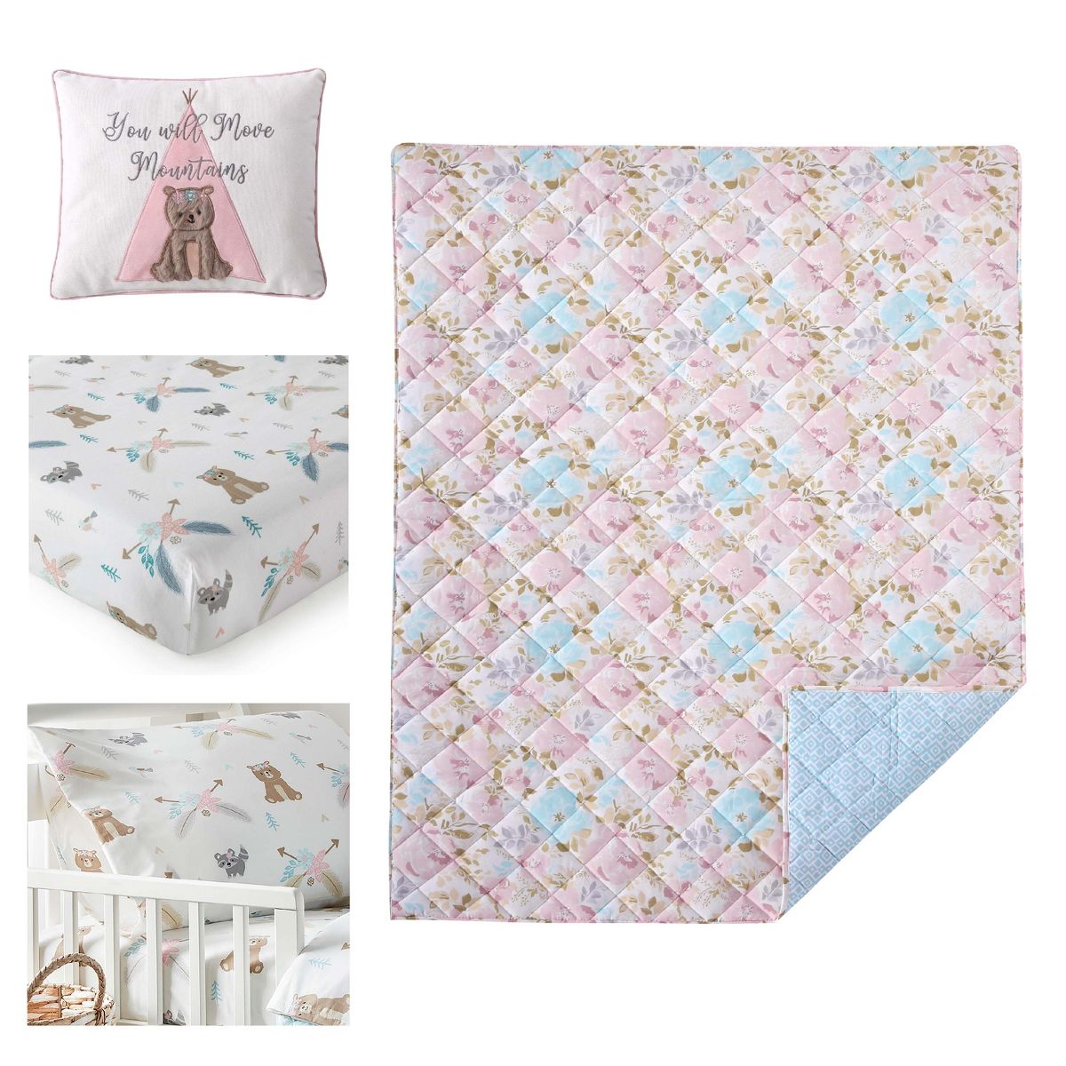 Malia 5-Piece Toddler Bedding Set - Levtex Baby - thumbnail 5