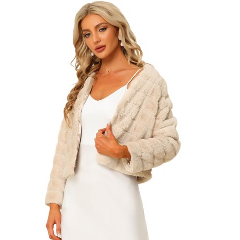 Fluffy jacket target sale