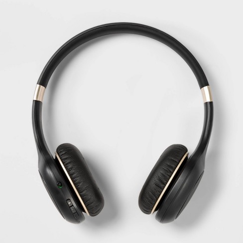 Wireless On-ear Headset - Heyday™ Black & Gold : Target