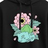 Women's - Pokémon - Bulba Flowers Cropped Graphic Hoodie - 2 of 3