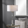 Uttermost Davies Modern Table Lamp – Steel and Crystal Contemporary Design - 2 of 4