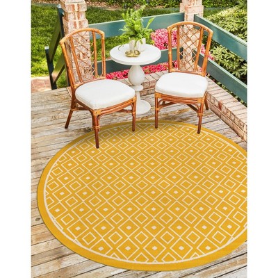Unique Loom Outdoor Trellis Collection Area Rug - Kafes (' " x ' "  )