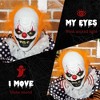 Whisen Outdoor Halloween Decorations Talking Circus Clown with A Balloon, Sound and Motion Activated, Light Up Eyes - Multicolor - 4 of 4
