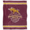 California State University, Dominguez Hills Primary Logo Silky Touch Blanket White 50x60 - 2 of 4