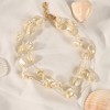 SOHI Women's Pearl White The Small Riviera Collar Necklace - 3 of 4
