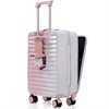 BEAFUP 3-Piece Hard Shell Luggage Set with Spinner Wheels and TSA Lock - 20", 24", 28" Lightweight Suitcases for Travel - 2 of 4