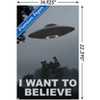 Trends International I Want To Believe Unframed Wall Poster Prints - 3 of 4
