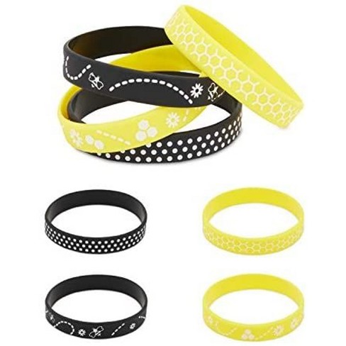48 Packs Construction Silicone Bracelets for Kids Rubber Wristbands Kids  Birthday Party Favors, 4 Designs