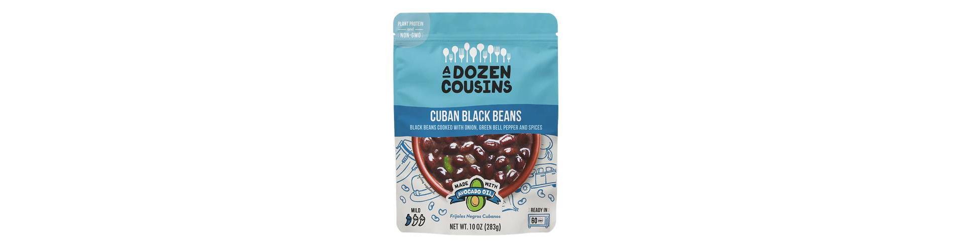 A Dozen Cousins Cuban Black Beans - 10oz