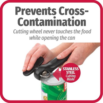 GoodCook Black Ergonomic Handle Manual Can Opener