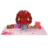 Paper Love 3D Love Roses Pop Up Card - 4 of 4
