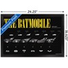 Trends International DC Comics Batman: 85th Anniversary - The Batmobiles Horizontal Framed Wall Poster Prints - 3 of 4