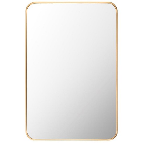 Mark & Day Renna 41"h X 30"w X 1.4"d Modern Gold Decorative Wall ...
