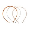 Unique Bargains Women's Solid Color Hairband 1 Set - 4 of 4
