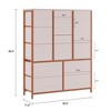 coucheta 15 Drawers Dresser for Bedroom, Tall Dressers Fabric Storage Dresser Organizer Large Chest of Drawers for Closet, Hallway, Living Room - 2 of 4