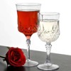 Smarty Had A Party 11 oz. Crystal Cut Plastic Wine Goblets (48 Goblets) - image 3 of 3
